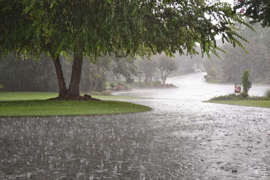 rainfall impact on plumbing